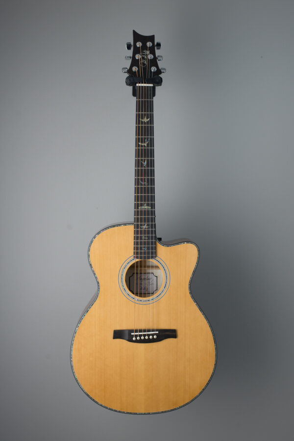 PRS SE A50 Angelus Acoustic-Electric Guitar Black Gold - Image 3