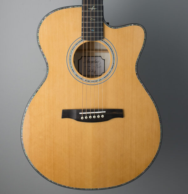 PRS SE A50 Angelus Acoustic-Electric Guitar Black Gold
