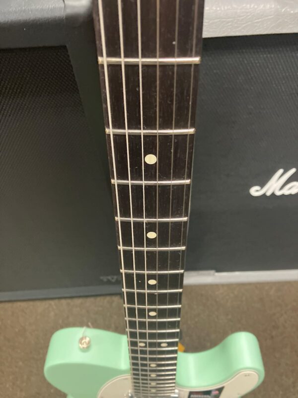 Fender AMERICAN PERFORMER TELECASTER® HUM Satin Surf Green - Image 4