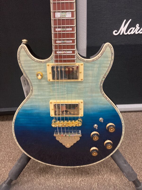 Ibanez Standard AR420 Electric Guitar Transparent Blue Gradation - Image 6