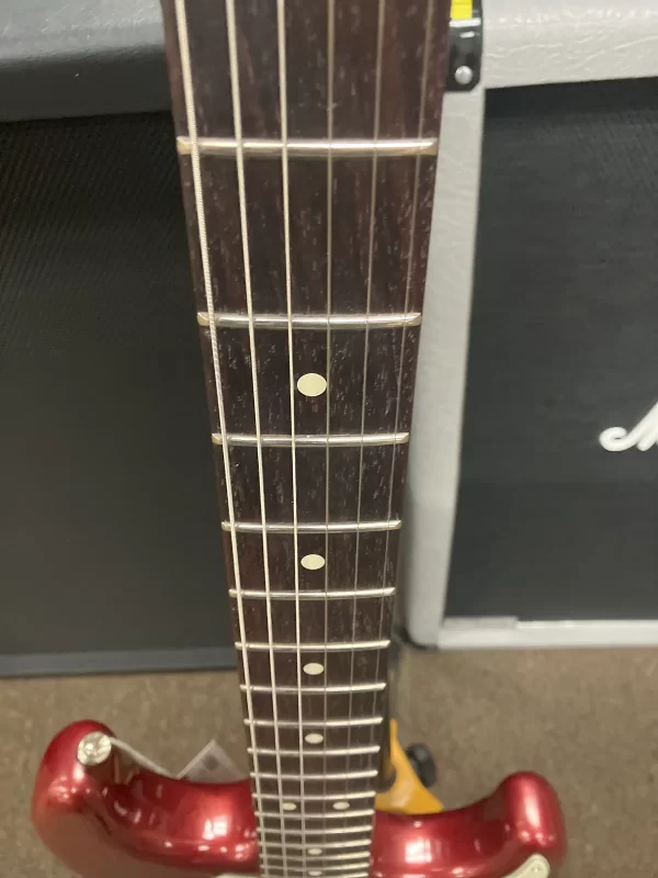 Fender American Performer Stratocaster HSS Aubergine with Rosewood Fingerboard - Image 3