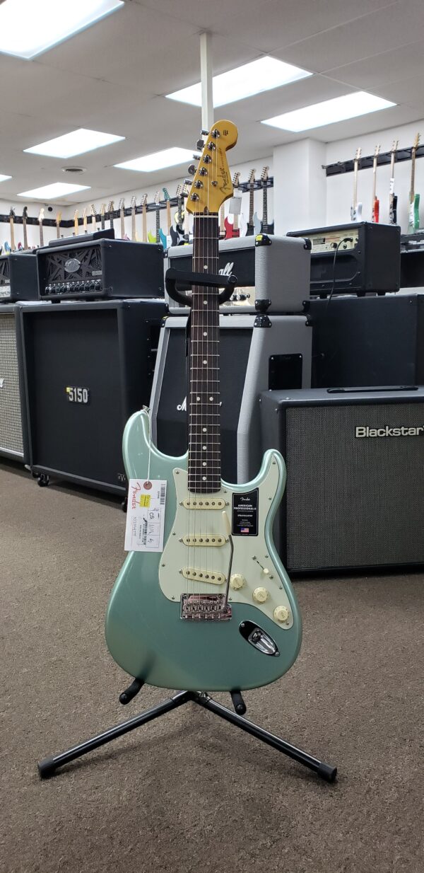 Fender American Professional II Stratocaster - Mystic Surf Green with Rosewood Fingerboard - Image 8