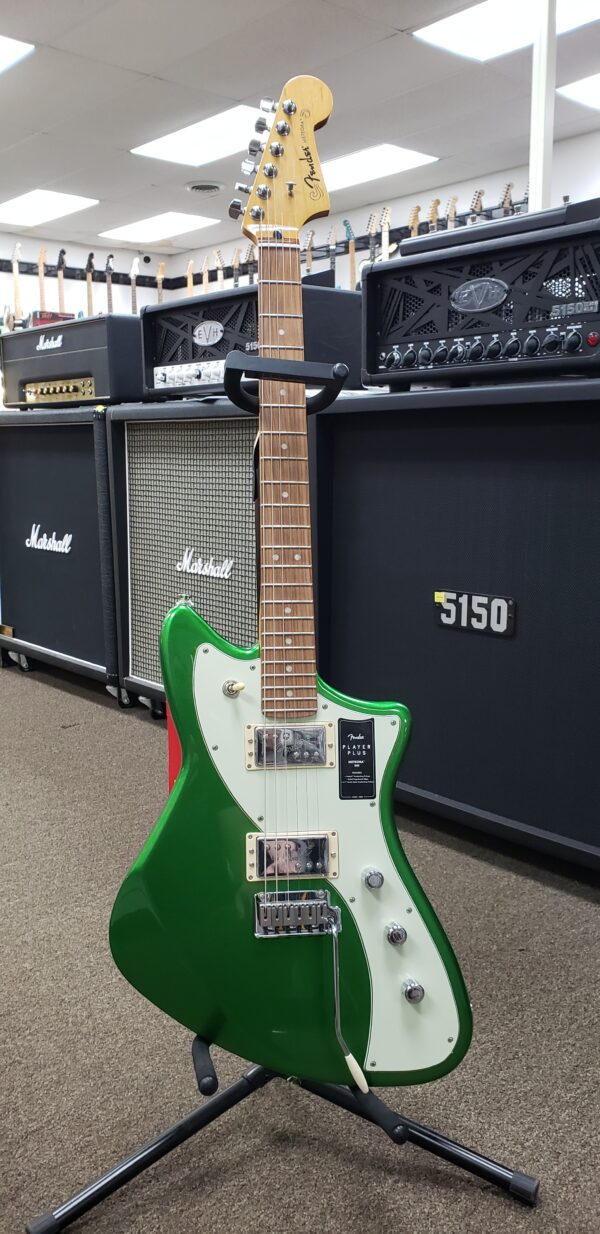 Fender Player Plus Meteora HH Electric Guitar - Cosmic Jade w/ Pau Ferro Fingerboard - Image 7