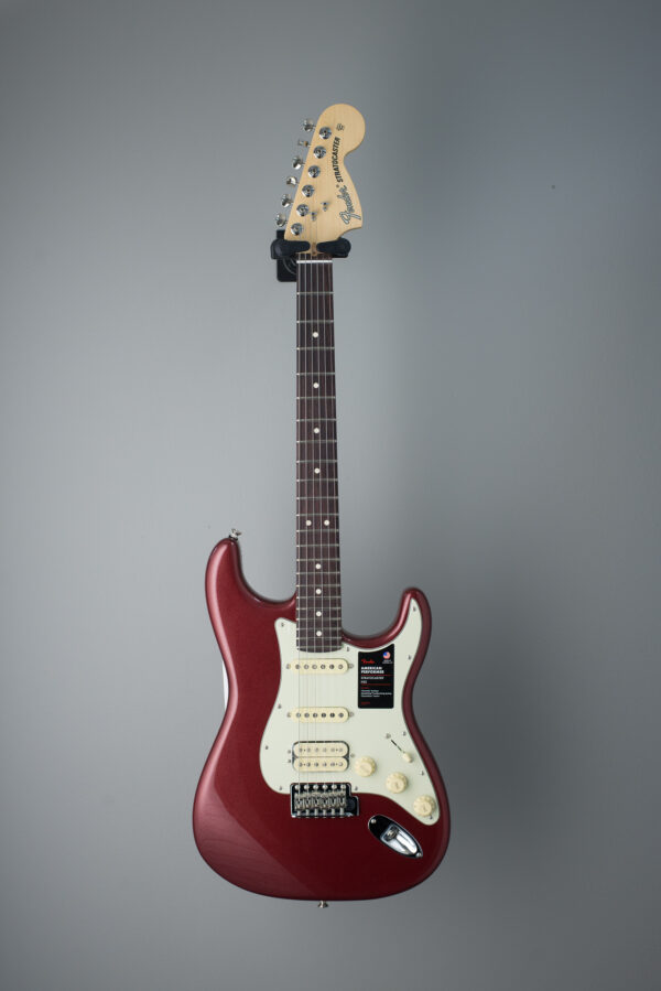 Fender American Performer Stratocaster HSS - Aubergine w/ Rosewood Fingerboard - Image 3