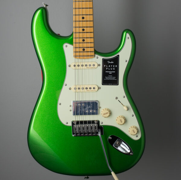 Fender Player Plus Stratocaster HSS Electric Guitar - Cosmic Jade w/ Maple Fingerboard