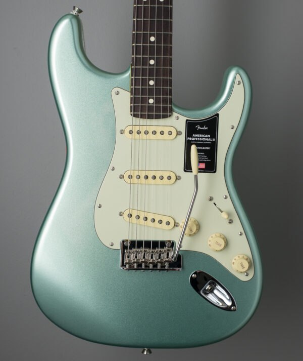 Fender American Professional II Stratocaster - Mystic Surf Green with Rosewood Fingerboard