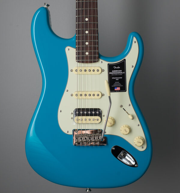 Fender American Professional II Stratocaster HSS - Miami Blue w/ Rosewood Fingerboard