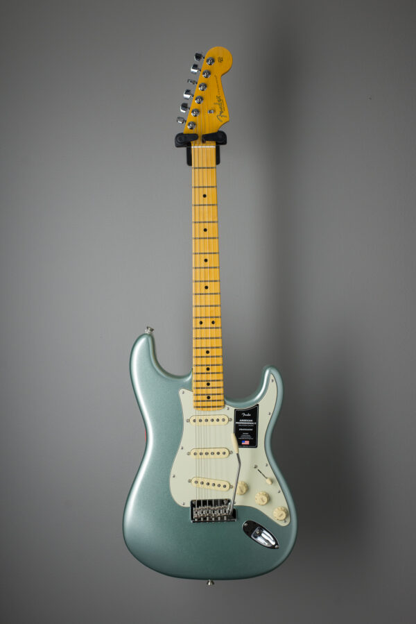Fender American Professional II Stratocaster - Mystic Surf Green with Maple Fingerboard - Image 2