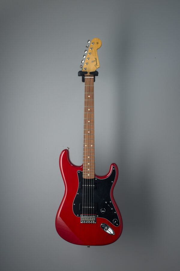 Fender Noventa Stratocaster Cherry Red Transparent - Image 3