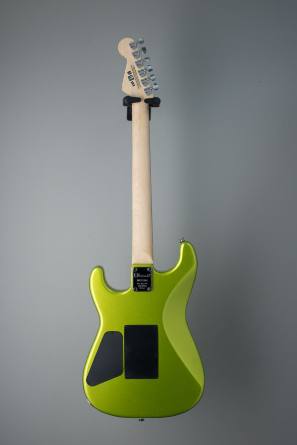 Charvel Pro-Mod San Dimas Style 1 HH FR EBY Electric Guitar - Lime Green Metallic - Image 4