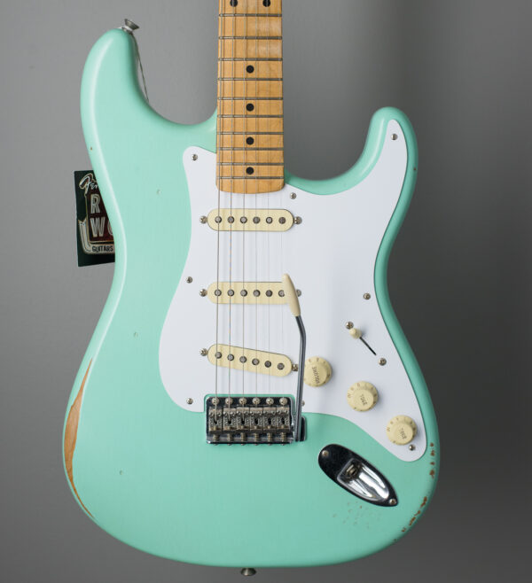Fender Limited Edition Vintera Road Worn 50s Stratocaster HSS MP - Sonic Blue