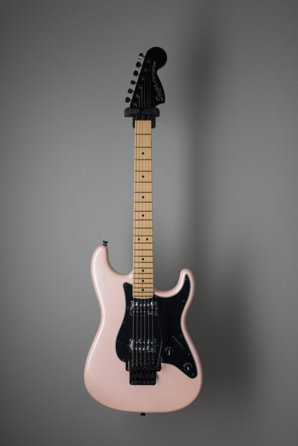 Squier Fender Contemporary Stratocaster HH FR - Shell Pink Pearl - Image 2