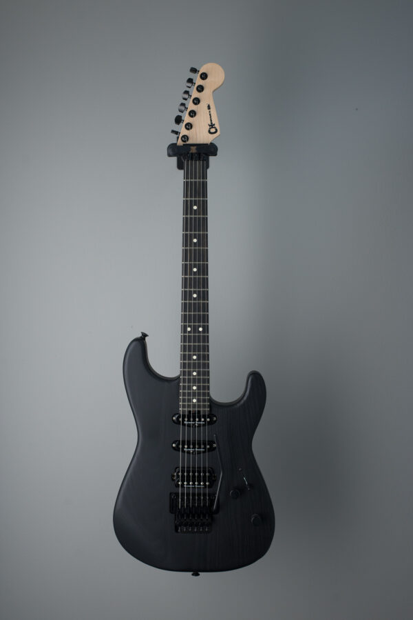 Charvel Pro-Mod San Dimas Style 1 HSS FR Sassafras Electric Guitar - Satin Black - Image 2