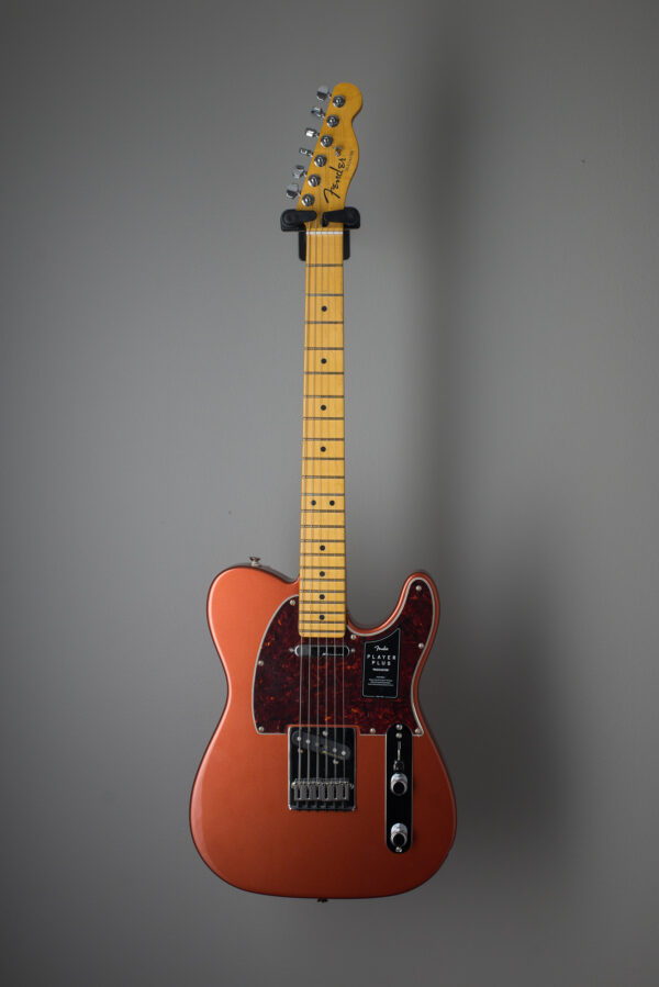 Fender Player Plus Telecaster - Aged Candy Apple Red w/ Maple Fingerboard - Image 2