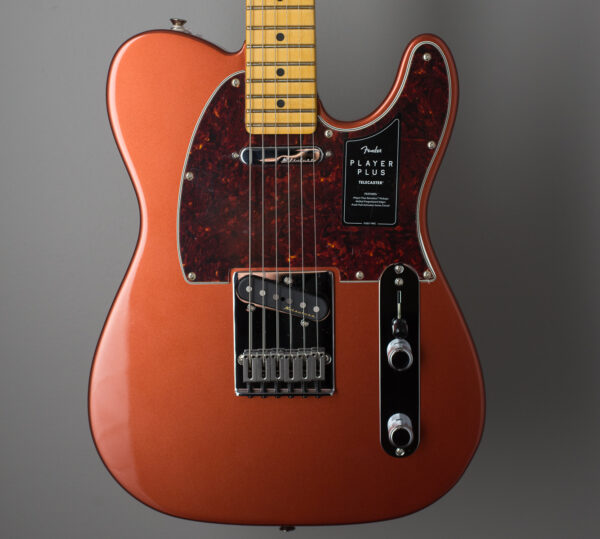Fender Player Plus Telecaster - Aged Candy Apple Red w/ Maple Fingerboard