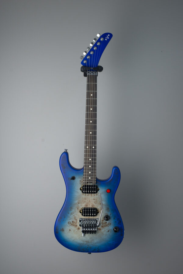EVH 5150 Series Deluxe Poplar Burl Electric Guitar - Aqua Burst - Image 2