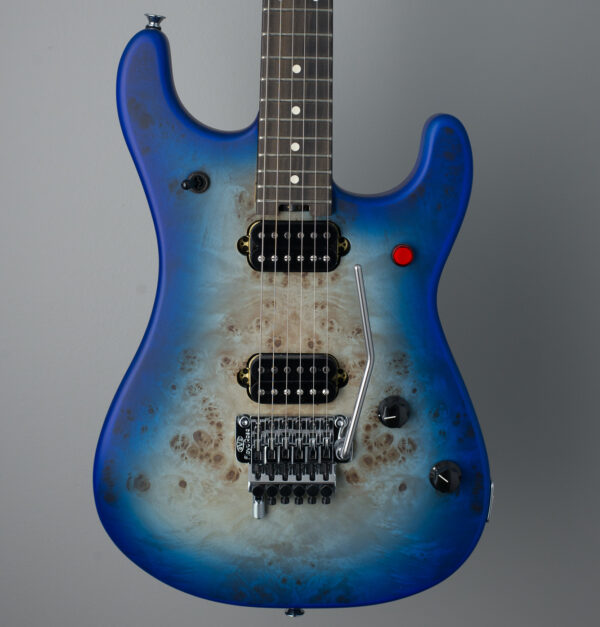 EVH 5150 Series Deluxe Poplar Burl Electric Guitar - Aqua Burst