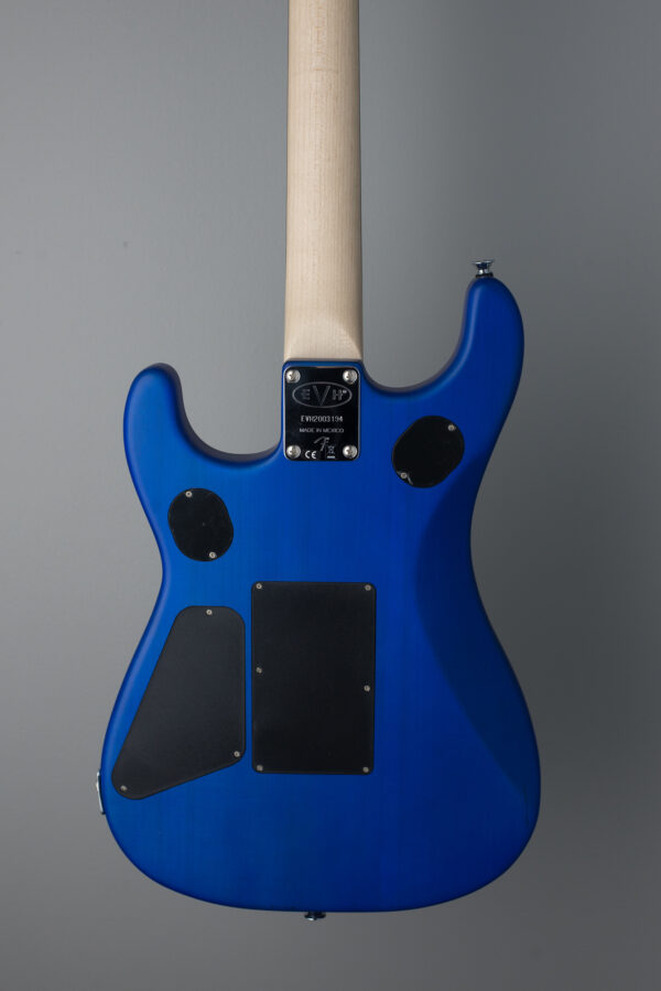 EVH 5150 Series Deluxe Poplar Burl Electric Guitar - Aqua Burst - Image 3