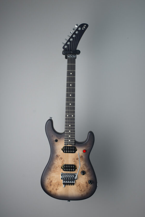 EVH 5150 Series Deluxe Poplar Burl Electric Guitar - Black Burst - Image 2