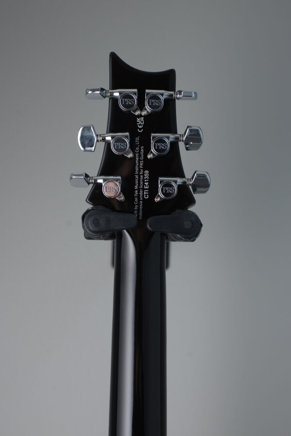 PRS SE Custom 24 Electric Guitar - Black Gold Sunburst -  LEFT HANDED - Image 6