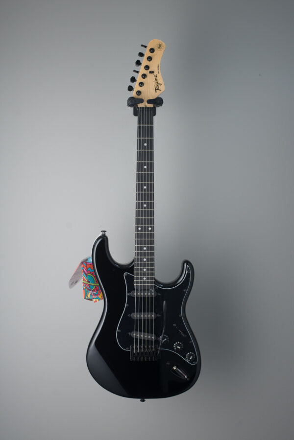 Tagima TG-500 Guitar, Basswood Body w/ Maple Neck, Black - Image 2