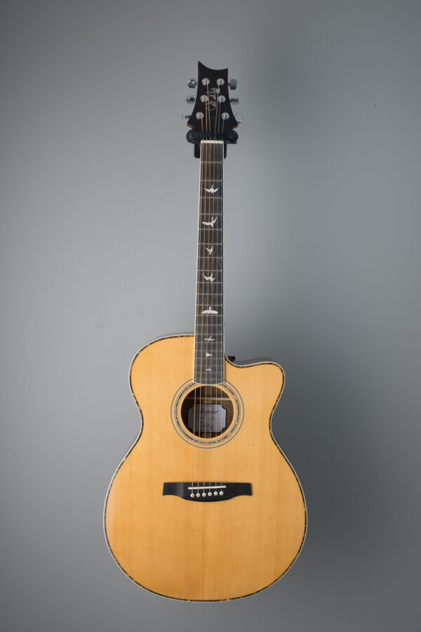 PRS SE A40 Angleus Acoustic-Electric Guitar Natural - Image 2