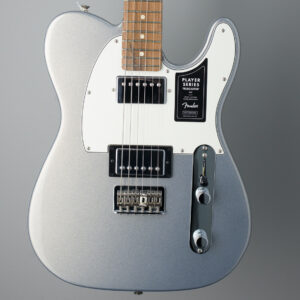 Fender Player Telecaster HH - Silver - White Pick Guard