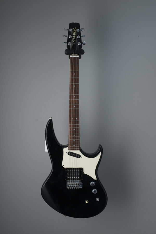 Hamer USA Phantom - Double CutAway - Black - USED - Image 2