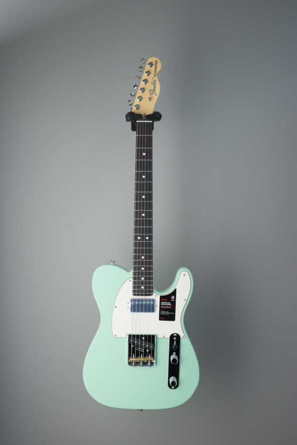 Fender American Performer Telecaster Hum - Satin Surf Green with Rosewood Fingerboard - Image 2