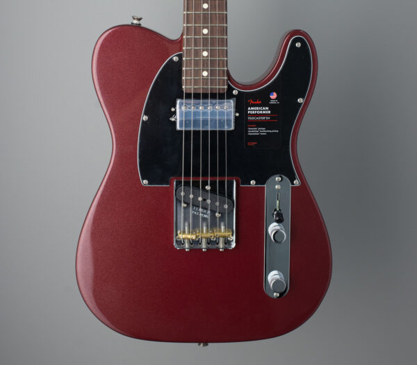 Fender American Performer Telecaster Hum - Aubergine with Rosewood Fingerboard
