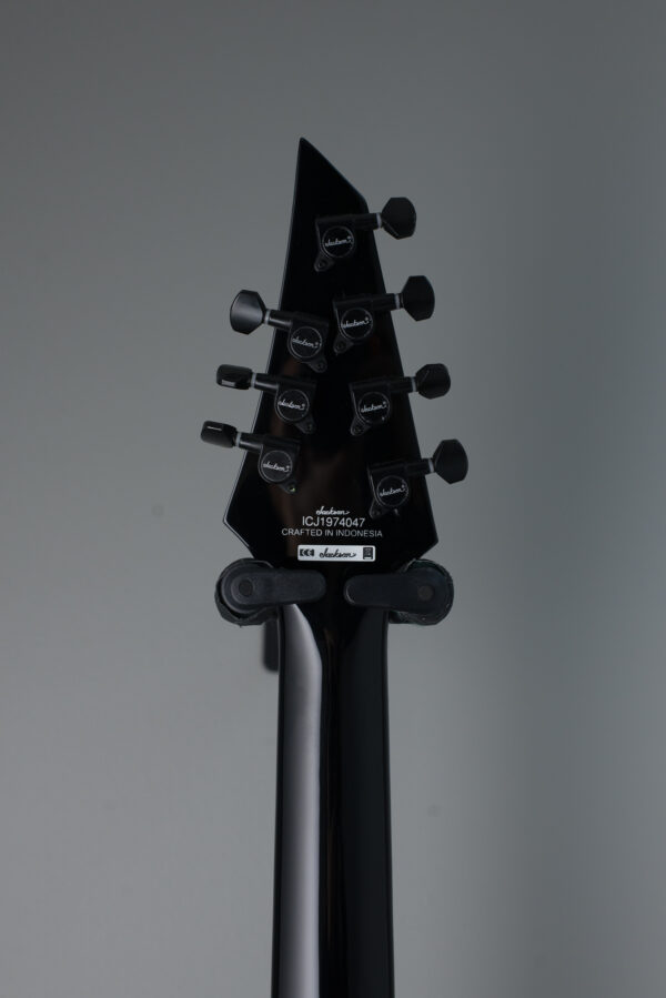 Jackson X Series Soloist Archtop SLATX7Q MS 7-String Multi-Scale Transparent Blue Burst - Image 6