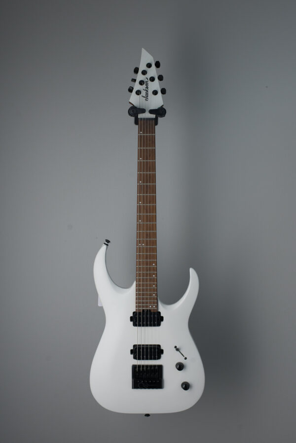 Jackson Pro Series Signature Misha Mansoor Juggernaut ET6 Electric Guitar - Chalk Gray - Image 2
