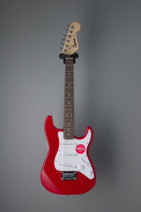 Squier Mini Strat Electric Guitar- Dakota Red with Laurel Fingerboard - Image 2