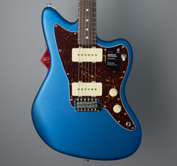 Fender American Performer Jazzmaster - Satin Lake Placid Blue w/ Rosewood Fingerboard