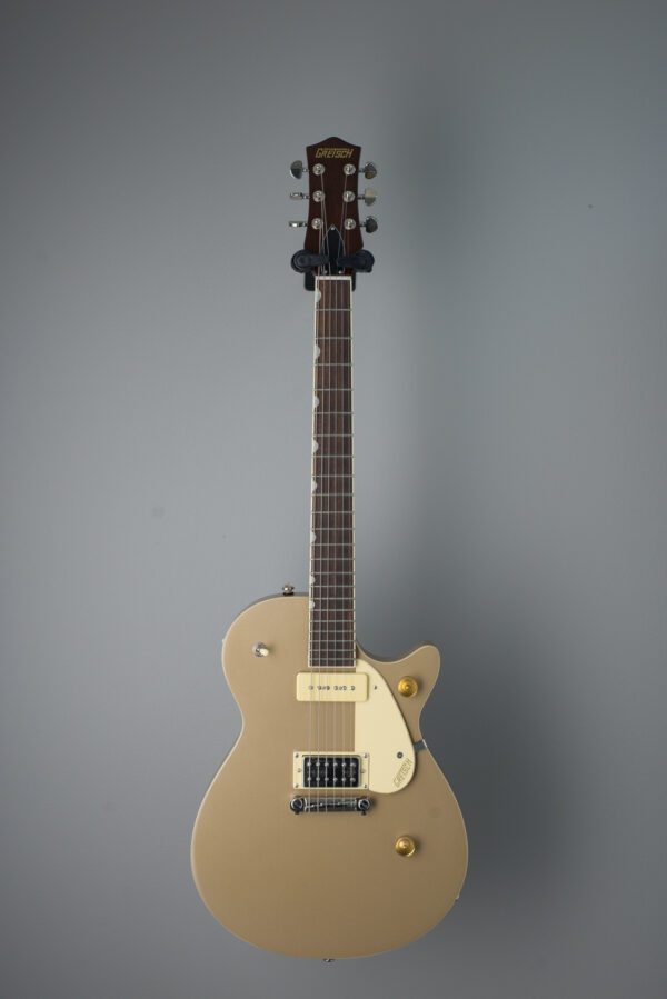 Gretsch G2215-P90 Streamliner Junior Jet Club Electric Guitar - Sahara Metallic w/ Laurel Fingerboard - Image 3