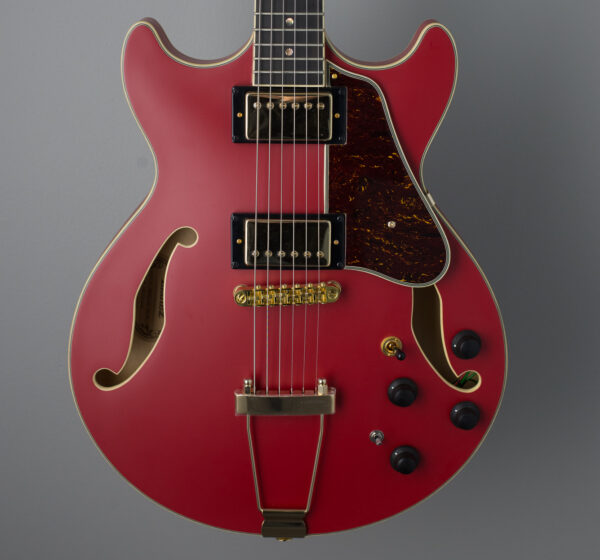 Ibanez Artcore Expressionist AMH90 Hollowbody Electric Guitar - Cherry Red Flat