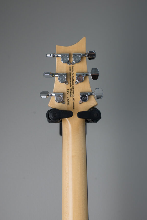 PRS SE Custom 24 Electric Guitar Bonnie Pink with Natural Back - Image 6