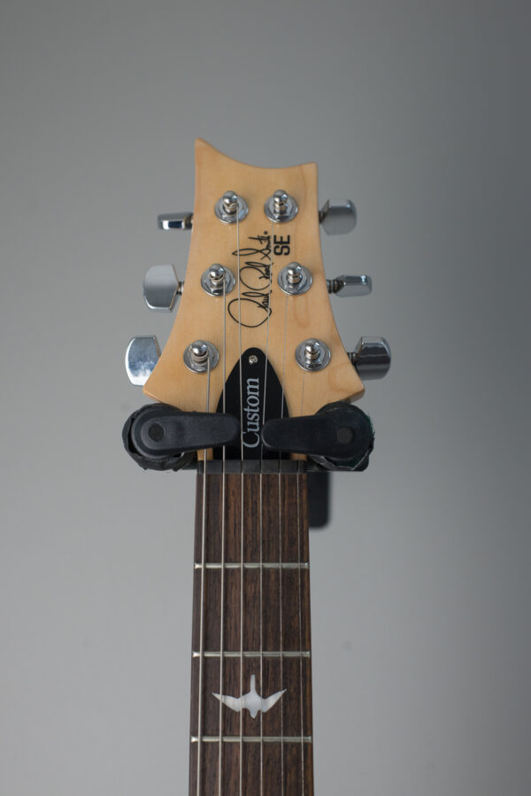 PRS SE Custom 24 Electric Guitar Bonnie Pink with Natural Back - Image 5