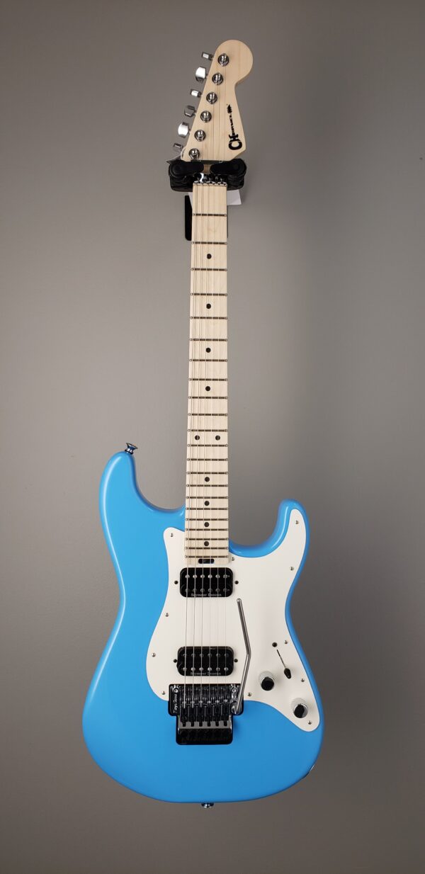 Charvel Pro-Mod So-Cal Style 1 HSH FR Electric Guitar - Robin's Egg Blue w/ Ebony Fingerboard - Image 2