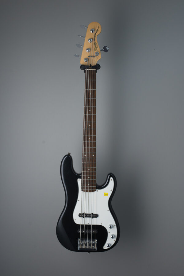 Squier Standard Precision Bass - 5 String - Black - USED - Image 3