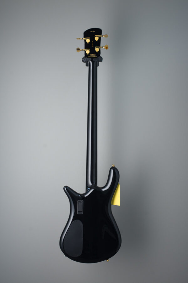 Spector 50th Anniversary Euro 4 Ian Hill Signature Bass Guitar - Solid Black - Image 6