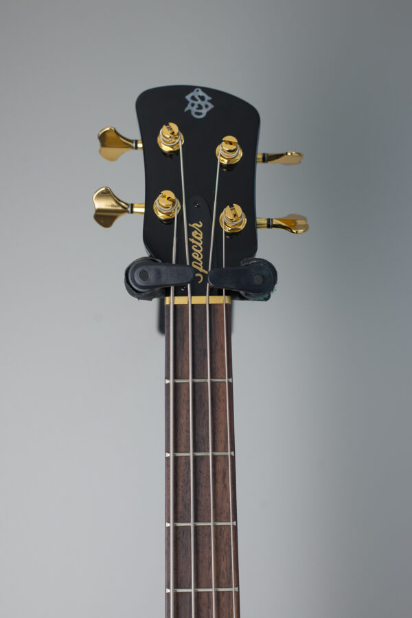 Spector 50th Anniversary Euro 4 Ian Hill Signature Bass Guitar - Solid Black - Image 7