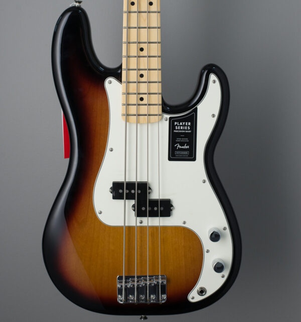 Fender Player Precision Bass - 3-Tone Sunburst with Maple Fingerboard