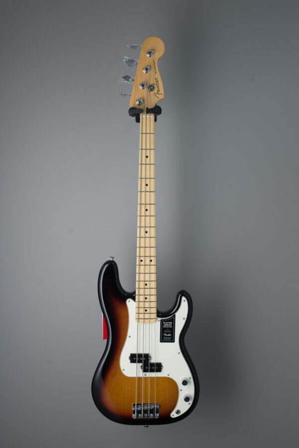 Fender Player Precision Bass - 3-Tone Sunburst with Maple Fingerboard - Image 3
