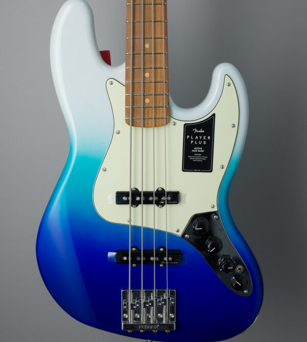 Fender Player Plus Active Jazz Bass - Belair Blue with Pau Ferro Fingerboard