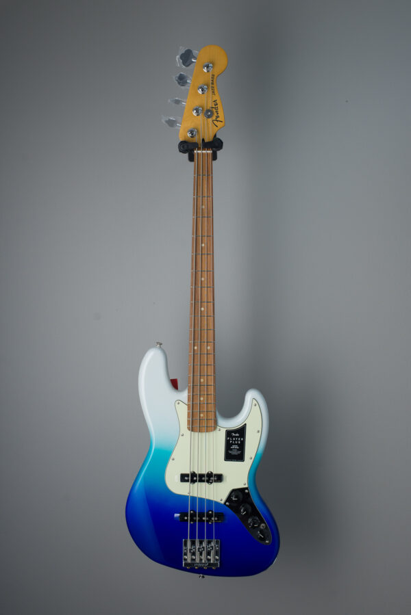 Fender Player Plus Active Jazz Bass - Belair Blue with Pau Ferro Fingerboard - Image 3