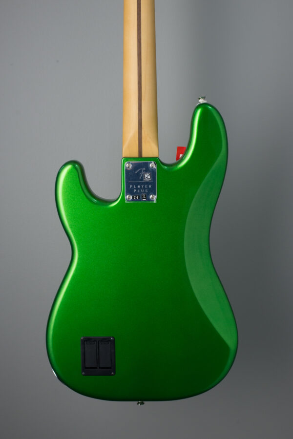 Fender Player Plus Active Precision Bass - Cosmic Jade with Maple Fingerboard - Image 4