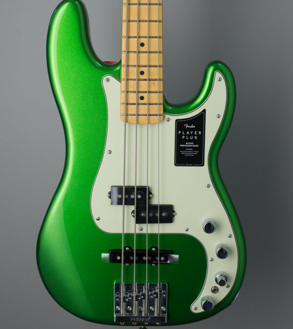 Fender Player Plus Active Precision Bass - Cosmic Jade with Maple Fingerboard