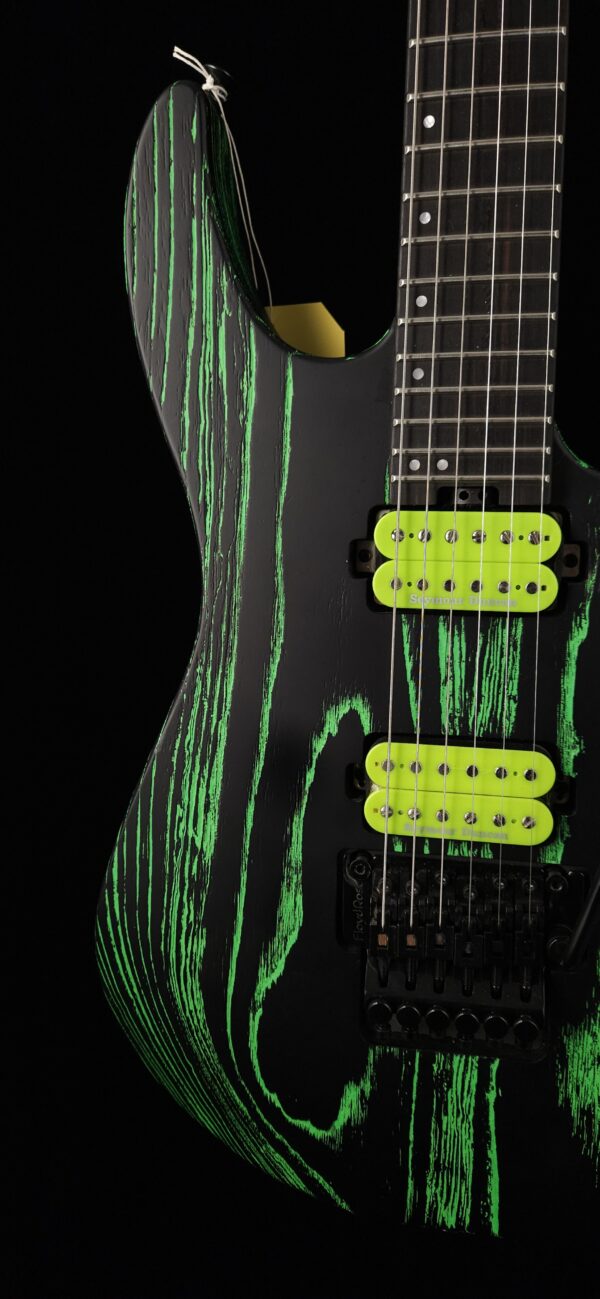 Jackson Pro Series Dinky® DK2 - Ash - Green Glow - PreOwned - Image 9
