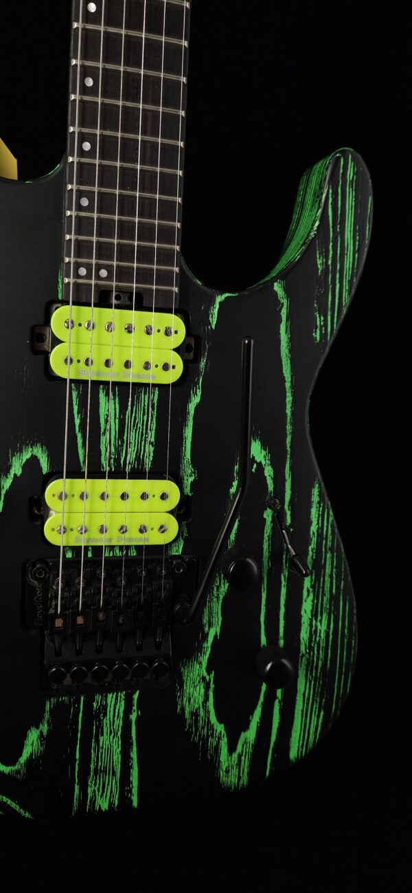 Jackson Pro Series Dinky® DK2 - Ash - Green Glow - PreOwned - Image 10
